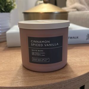 B&BW Cinnamon Spiced Vanilla 3 wick candle